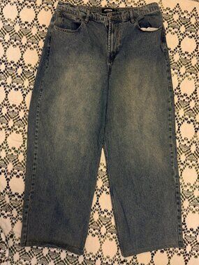 RSQ Extra Baggy Jeans Dark Wash 34